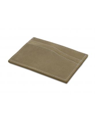 Garzini Leggera Card Holder Vintage Metal Grey