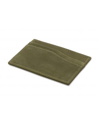 Garzini Leggera Card Holder Vintage Olive Green