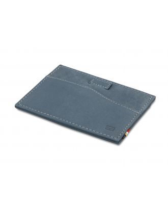 Garzini Leggera Card Holder Vintage Sapphire Blue