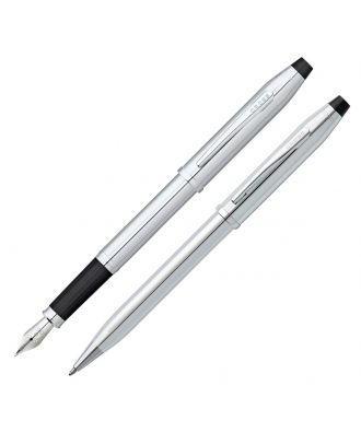 Cross Lustrous Chrome Century II Set Vulpen en Balpen