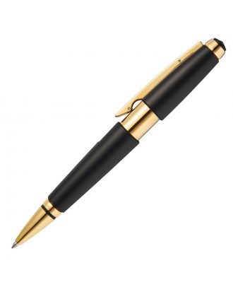 Cross Edge Black with 23kt Gold Roller