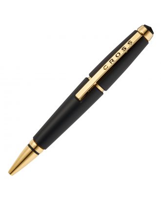 Cross Edge Black with 23kt Gold Roller