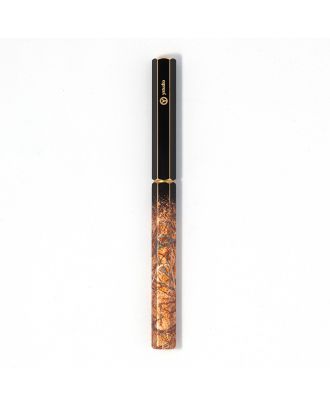 Ystudio Classic Craft Yakihaku Dark Unryuhaku Rollerball Pen
