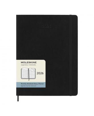 Moleskine Extra Large Agenda 2018 Wekelijkse Planner Zwarte Zachte Kaft