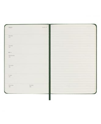 Moleskine Pocket Agenda 2023 Wekelijkse Planner Rode Harde Kaft