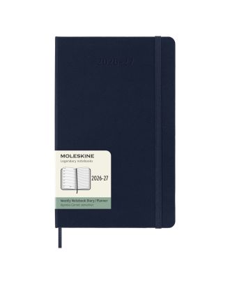 Moleskine Pocket Agenda 18 maanden Week Horizontaal 2018-19 Zwarte Harde Kaft