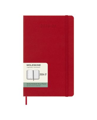 Moleskine Pocket Agenda 18 maanden Week Horizontaal 2018-19 Zwarte Harde Kaft