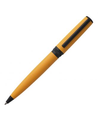 Hugo Boss Gear Matrix Yellow Ballpoint Pen