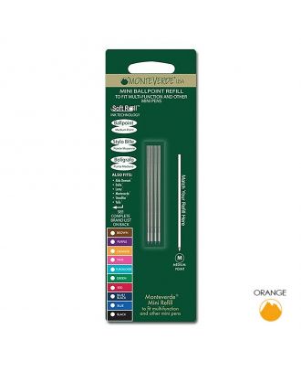 Monteverde Balpen Vulling Parker-Type G2 Vulling Medium Blauw (2 stuks)