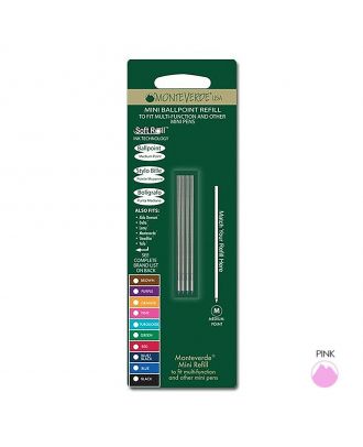 Monteverde Balpen Vulling Parker-Type G2 Vulling Medium Blauw (2 stuks)