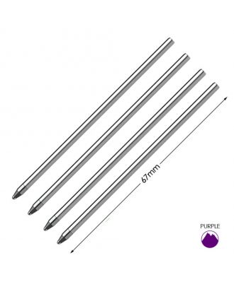 Monteverde Balpen Vulling D1-Type Medium Purple (4 stuks)