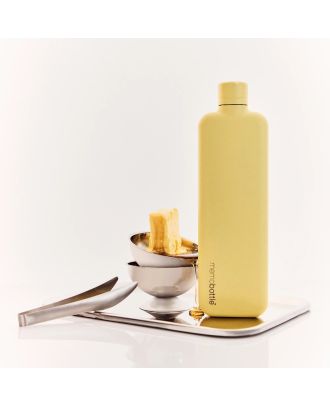 Slim Memobottle Stainless Steel Butter Yellow