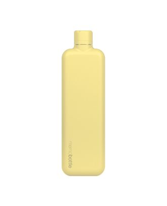 Slim Memobottle Stainless Steel Butter Yellow