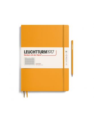 Leuchtturm1917 Notitieboek Master Slim A4+ Rising Sun Geruit