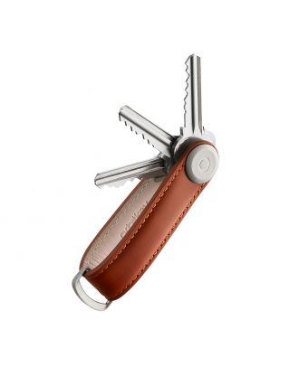Orbitkey 2.0 Cognac Tan Leather