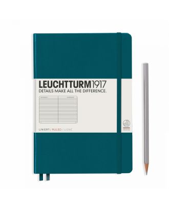 Leuchtturm1917 Notitieboek Medium Black Gelijnd