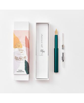 Tom's Studio Pocket Fountain Pen V2 Ivy