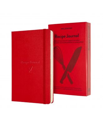 Moleskine Large Receptenboek Rode Harde Kaft