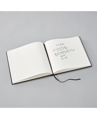 Semikolon Gastenboek Slim Black