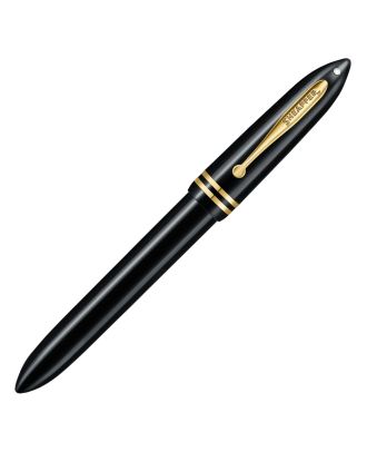 Sheaffer Balance III E893 Glossy Black Gold Trim Roller