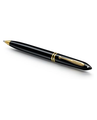 Sheaffer Balance III E893 Glossy Black Gold Trim Balpen
