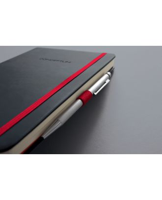 Sigel Conceptum Pure Notitieboek Zwart Hard cover Red Geruit