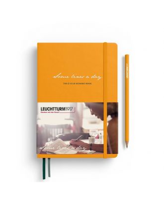 Leuchtturm1917 Some Lines a Day Forest Green
