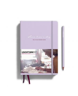 Leuchtturm1917 Notitieboek Medium Softcover Port Red Blanco