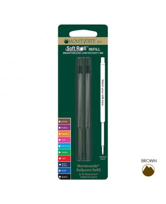 Monteverde Balpen Vulling Parker-Type G2 Vulling Medium Oranje (2 stuks)
