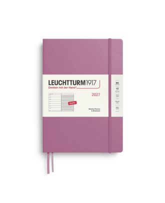 Leuchtturm1917 Agenda 2027 Weekplanner + Notities Composition B5 Dusty Rose