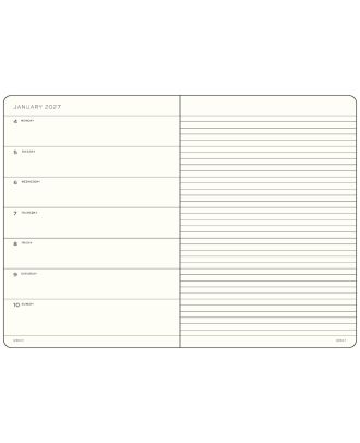 Leuchtturm1917 Agenda 2027 Weekplanner + Notities Composition B5 Dusty Rose