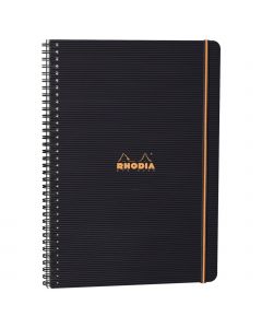 Rhodia Pro Book A4+ Gelijnd Zwart