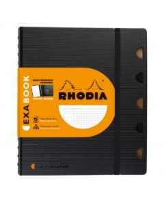 Rhodia Exa Book A5 Geruit Zwart