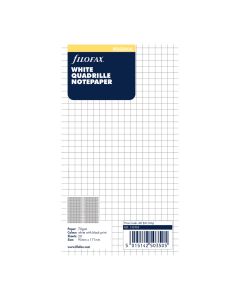 Filofax Vulling Personal Wit Geruit