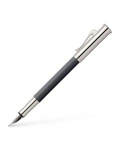 Graf von Faber-Castell Guilloche Ciselé Anthracite Vulpen