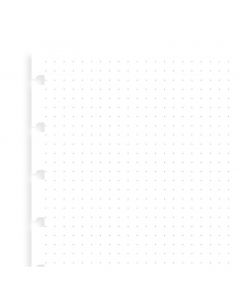 Filofax Notebook Vulling Pocket Wit Dotted