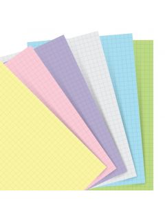 Filofax Notebook Vulling A5 Pastel Geruit