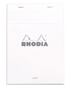 Rhodia Notitieblok A5 No. 16 Gelijnd Wit