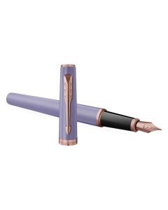 Parker Meridian Lilac Pink Gold Trim Vulpen