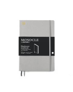Monocle by Leuchtturm1917 Notitieboek B5 Hardcover Light Grey Dotted