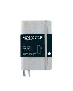 Monocle by Leuchtturm1917 Notitieboek A6 Softcover Light Grey Dotted