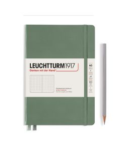 Leuchtturm1917 Notitieboek Medium Smooth Colors Olive Dotted
