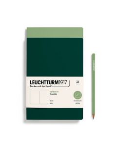 Leuchtturm1917 Jottbook Medium Sage/Forest Green Blanco