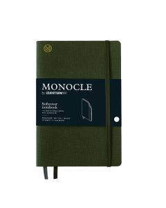 Monocle by Leuchtturm1917 Notitieboek B6+ Softcover Olive Dotted