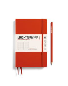 Leuchtturm1917 Notitieboek Slim B6+ Paperback Hardcover Fox Red Dotted