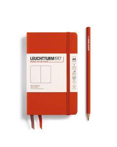 Leuchtturm1917 Notitieboek Pocket Fox Red Blanco