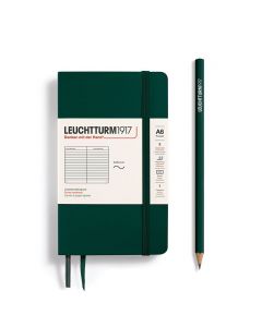 Leuchtturm1917 Notitieboek Pocket Soft Cover Forest Green Gelijnd