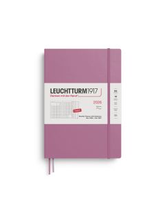Leuchtturm1917 Agenda 2026 Maandplanner Composition B5 Soft Cover Dusty Rose