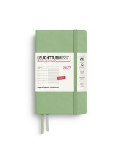Leuchtturm1917 Agenda 2027 Weekplanner + Notities Pocket Sage