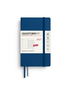 Leuchtturm1917 Agenda 2027 Weekplanner + Notities Pocket Indigo